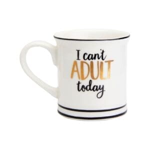 Espresso 'I can't adult today' Mug