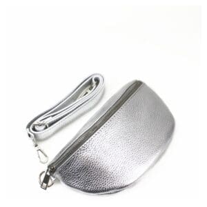 A silver fanny pack with a strap for Import placeholder for 11588.